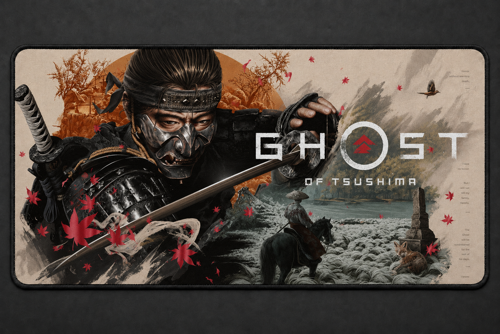 GHOST OF TSUSHIMA Mouse Pad - Edicion limitada
