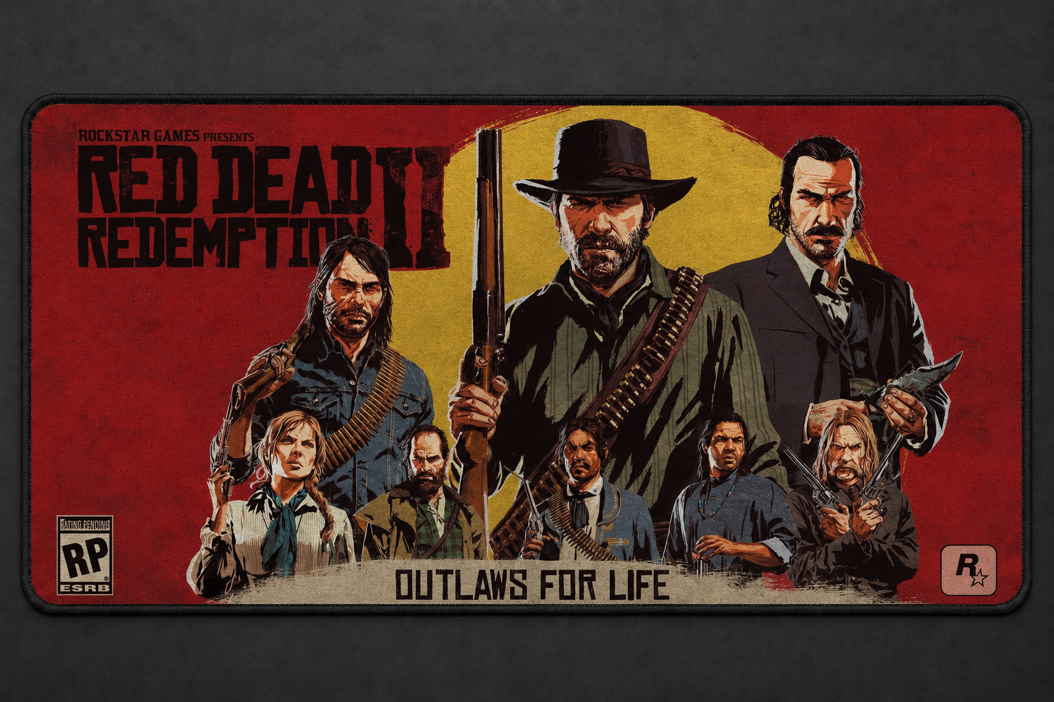 RED DEAD REDEMPTION II Mouse Pad - Edicion limitada